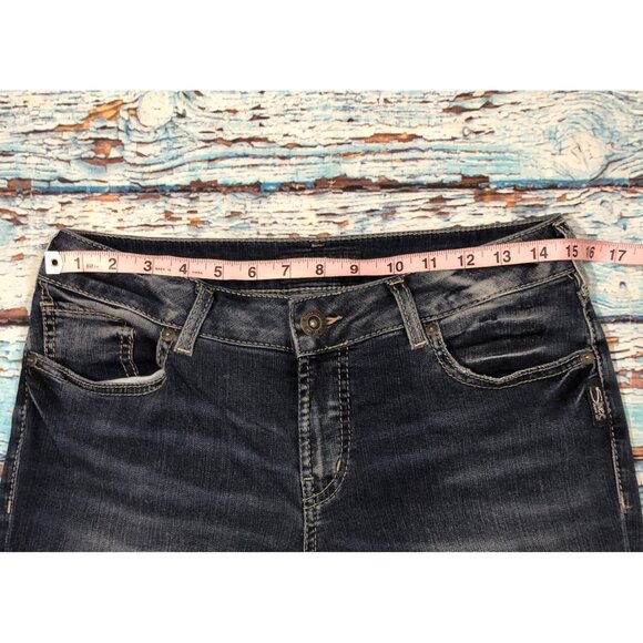 SILVER Jeans Bermuda Shorts womens Size 28 Inseam 9 - Picture 5 of 7